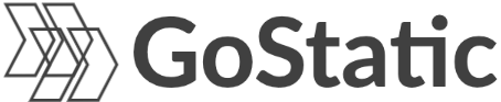 GoStatic logo